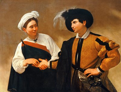 La diseuse de bonne aventure - Michelangelo Merisi Caravaggio